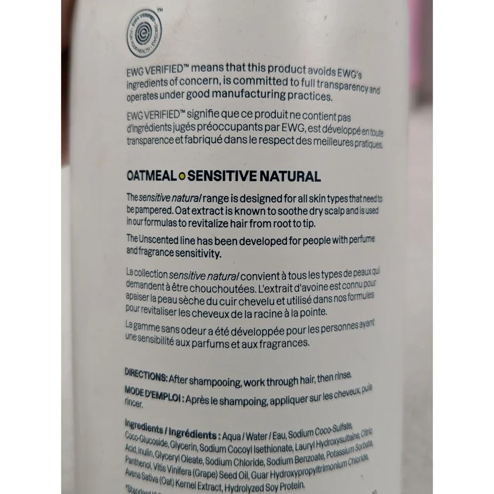 ATTITUDE Sensitive Natural - Conditioner / Shampoo - Lot of 5 Bottles